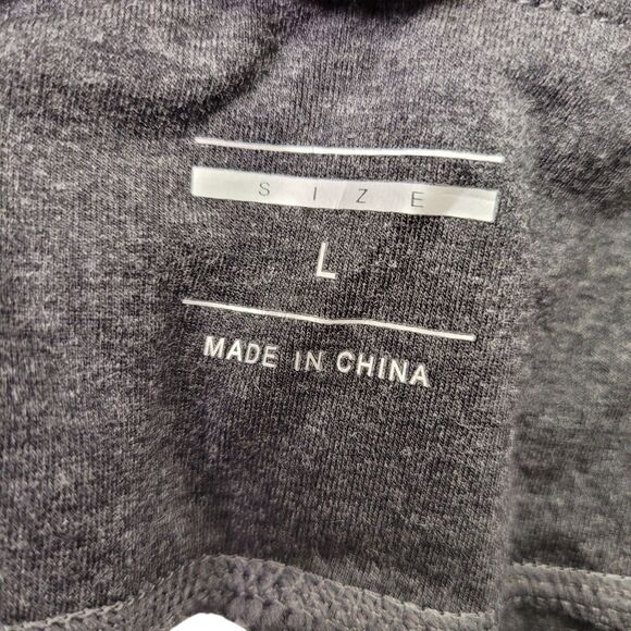 Women Bootcut Yoga High Waist Casual Pants Flare Leggings Gray Size Large - Picture 5 of 10